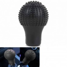 Copripomello in Silicone Ottima Presa Copri Pomello Nero per Cambio Auto grip