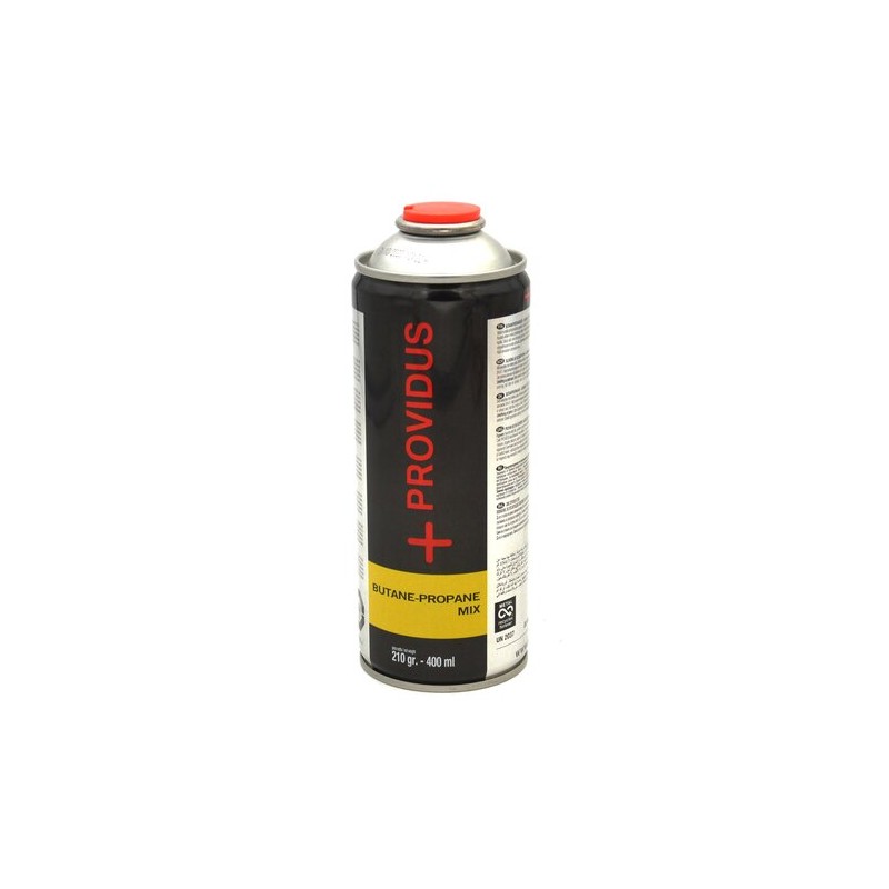 Bombola gas Providus 210gr 400ml con adattatore propano butano fornello fornelli