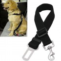 Cintura di sicurezza per cane guinzaglio regolabile auto universale collare nero
