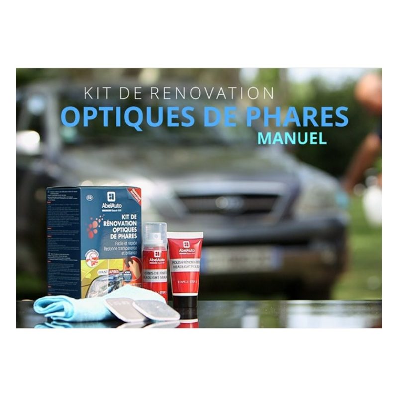 AbelAuto Kit Restauro Fari Fanali Auto Pulizia Riparazione Lucidatu...