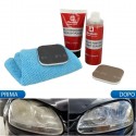 Kit Restauro Fari Fanali Auto Pulizia Riparazione Lucidatura Faretti AbelAuto
