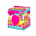 Uovo di pasqua in plastica bambola borsetta Barbie + 5 sorprese bambina bimba