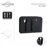 WeHome Bar organizer Porta tovaglioli da Tavolo Nero Metallo Suppor...