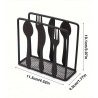 WeHome Bar organizer Porta tovaglioli da Tavola Nero in Metallo sup...