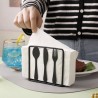 WeHome Bar organizer Porta tovaglioli da Tavola Nero in Metallo sup...