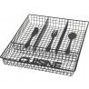 WeHome Portaposate in metallo da Cassetto Cucina organizer 4 scompa...