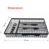WeHome Portaposate in metallo da Cassetto Cucina organizer 4 scompa...