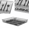 WeHome Portaposate in metallo da Cassetto Cucina organizer 4 scompa...