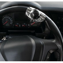 Pomello leva cambio manuale universale in similpelle Nero Auto facile montaggio
