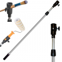 Manico asta allungabile prolunga telescopica rullo pennello pittura pertica 2M