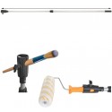Manico asta allungabile prolunga telescopica rullo pennello pittura pertica 2M