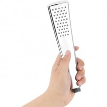 Doccetta bagno doccino soffione doccia o vasca cornetta telefono moderno argento