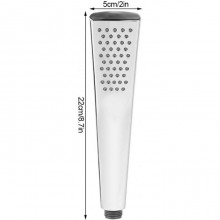 Doccetta bagno doccino soffione doccia o vasca cornetta telefono moderno argento