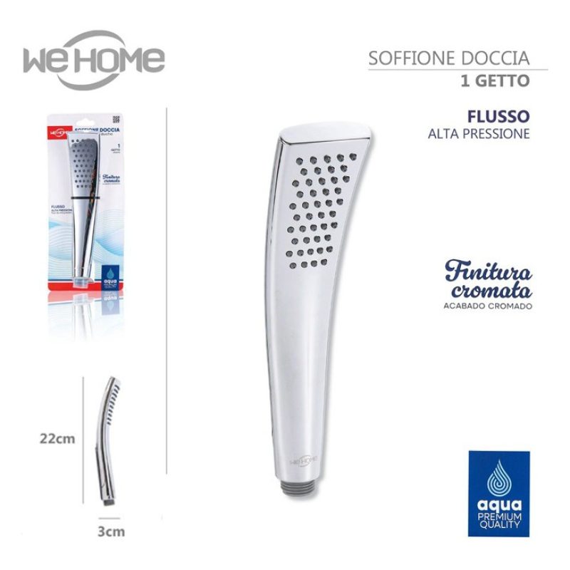 WeHome Doccetta bagno doccino soffione doccia o vasca cornetta tele...