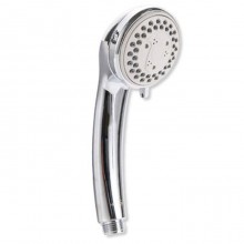 Doccetta bagno doccino soffione 3 getti doccia o vasca cornetta moderno argento