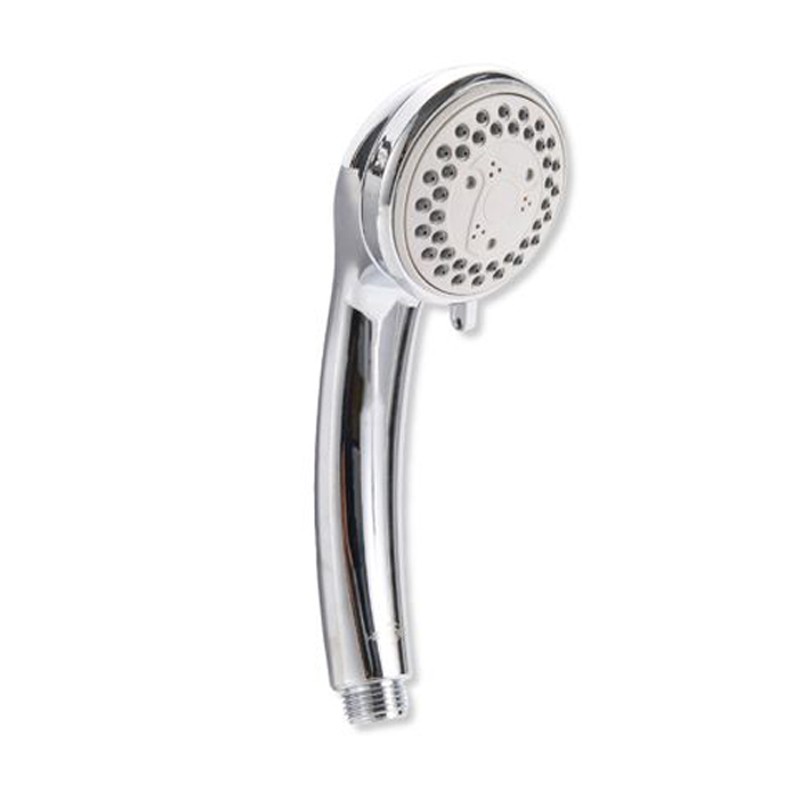 Doccetta bagno doccino soffione 3 getti doccia o vasca cornetta moderno argento