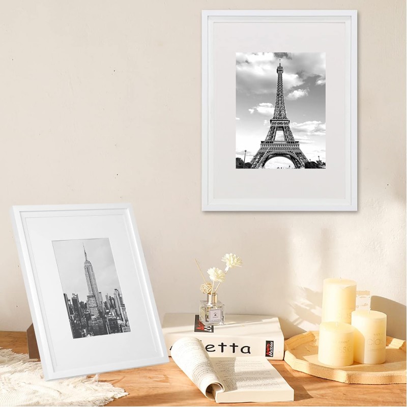WeHome Cornice per foto da tavolo regalo portafoto stampe poster bi...
