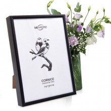 Cornice per foto da tavolo idea regalo portafoto stampe poster nero varie misure