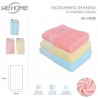 WeHome Set Asciugamani in cotone 75x35 cm 12 PZ ospite bagno colora...