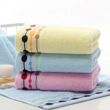 Set 12 PZ Asciugamani da viso in cotone colorato morbido 75x35 cm ospite bagno