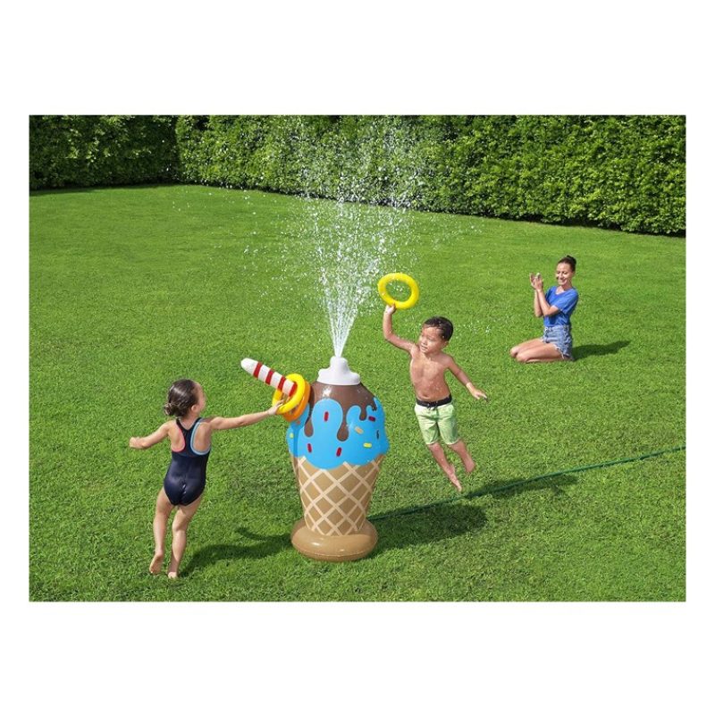 Bestway Bestway Gioco a Forma Di cono gelato gonfiabile Spruzza Acq...