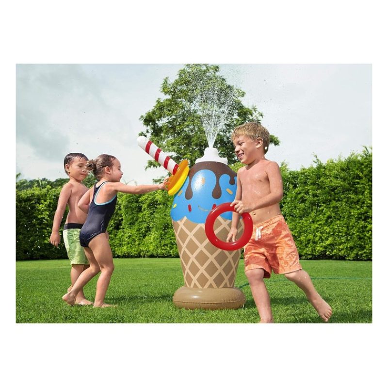 Bestway Bestway Gioco a Forma Di cono gelato gonfiabile Spruzza Acq...