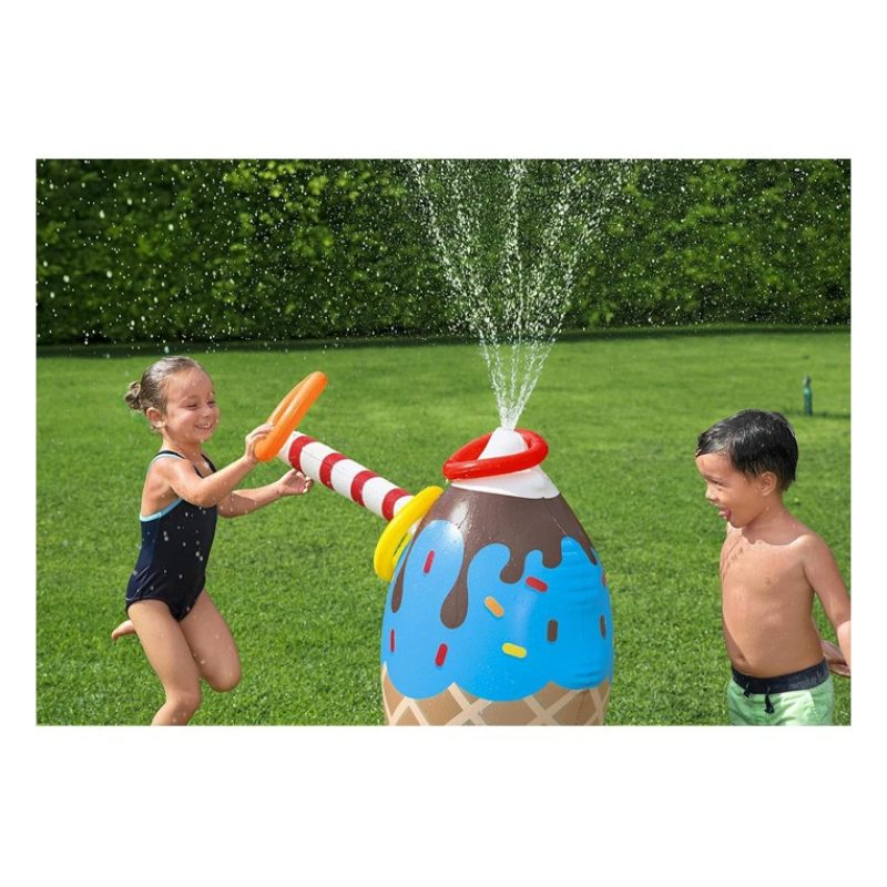 Bestway Bestway Gioco a Forma Di cono gelato gonfiabile Spruzza Acq...