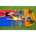 Acqua Scivolo Ferroviario Bambini 488cm Gioco anelli Esterno Giardino Bestway