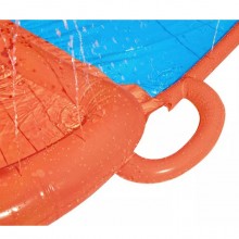 Acqua Scivolo Ferroviario Bambini 488cm Gioco Esterno Giardino 2 corsie Bestway