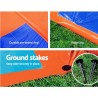 Acqua Scivolo Ferroviario Bambini 488cm Gioco Esterno Giardino 3 co...