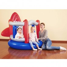 Castello gonfiabile per bambini salterello Bestway razzo spaziale 155x142x145 cm