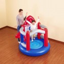 Castello gonfiabile per bambini salterello Bestway razzo spaziale 155x142x145 cm