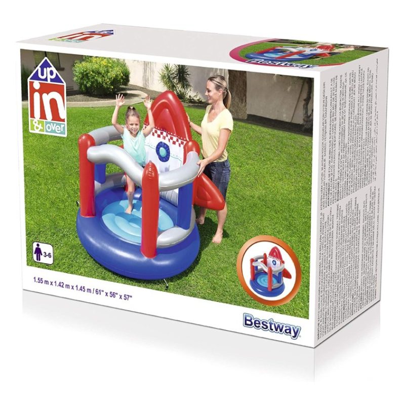 Bestway Castello gonfiabile per bambini salterello Bestway razzo sp...