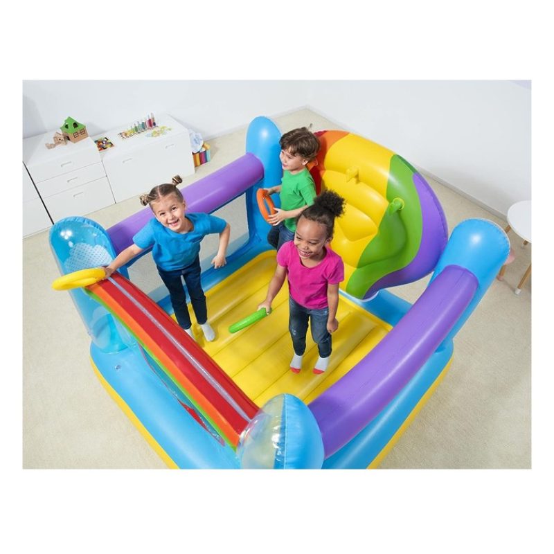 Gioco Gonfiabile per Bambini salterello castello Bestway 175x173x13...