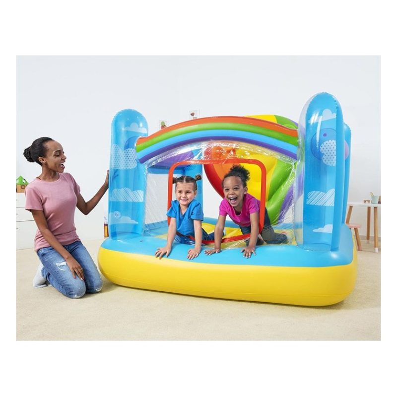 Gioco Gonfiabile per Bambini salterello castello Bestway 175x173x13...