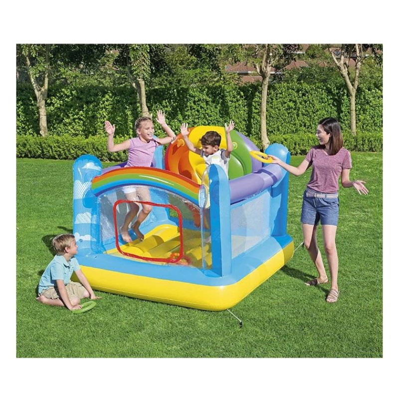 Gioco Gonfiabile per Bambini salterello castello Bestway 175x173x13...
