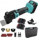 Utensile multifunzione a doppia batteria oscillante portatile da 18V 4.0 Ah kit