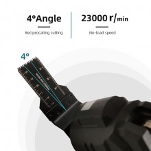 Utensile multifunzione a doppia batteria oscillante portatile da 18V 4.0 Ah kit