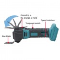 Utensile multifunzione a doppia batteria oscillante portatile da 18V 4.0 Ah kit