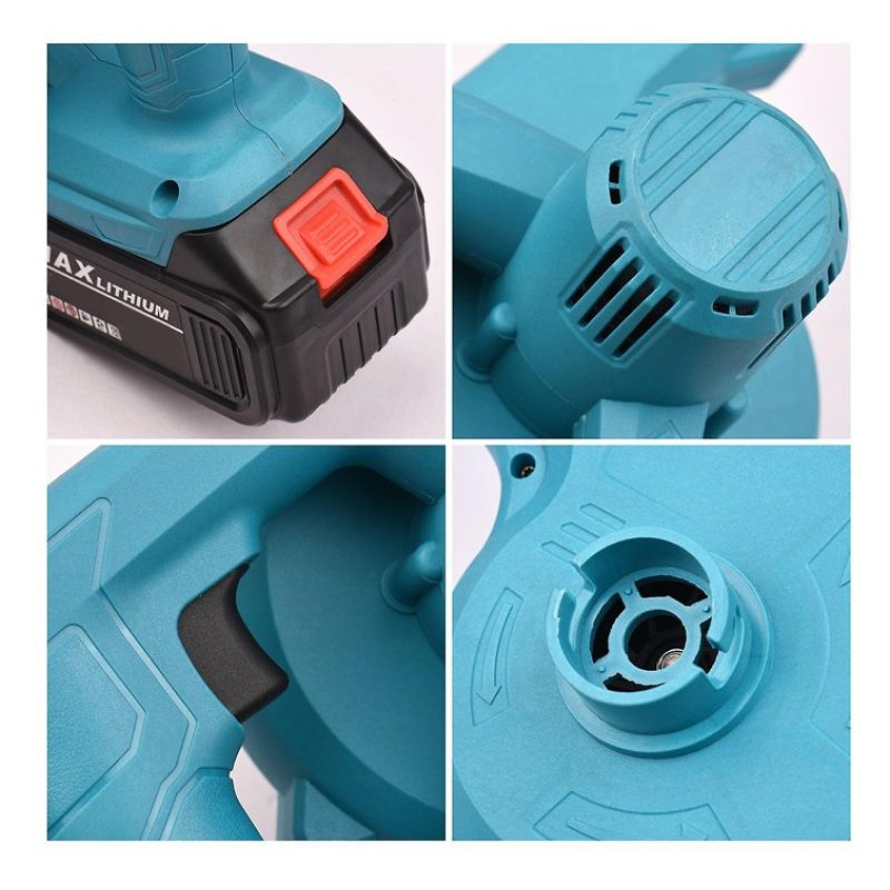 Hongu Soffiatore a Batteria per foglie 18V 4Ah + Aspiratore 2 in 1 ...