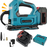 Hongu Compressore aria portatile 2 batteria LCD Valigetta ruote aut...