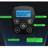 Hongu Compressore aria portatile 2 batteria LCD Valigetta ruote aut...