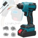 Saldatrice Plastica Saldatura Saldatore senza fili kit doppia batteria 18V 4.0Ah