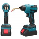 Saldatrice Plastica Saldatura Saldatore senza fili kit doppia batteria 18V 4.0Ah