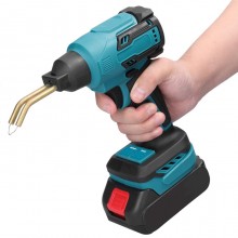 Saldatrice Plastica Saldatura Saldatore senza fili kit doppia batteria 18V 4.0Ah
