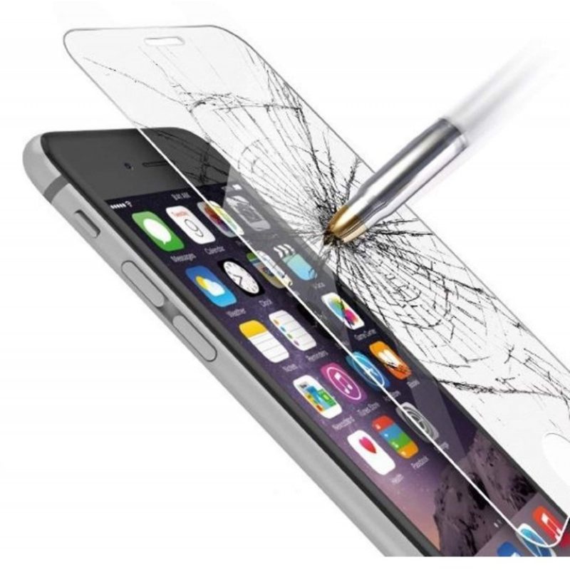 DOBO® - Pellicola protettiva in vetro temperato anti bolle Screen Protector per Apple iPhone 6 4.7"