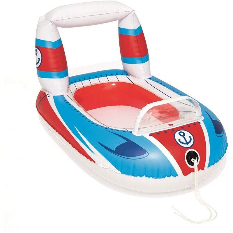 Bestway Canotto Gonfiabile Bambini canottino galleggiante mare pisc...