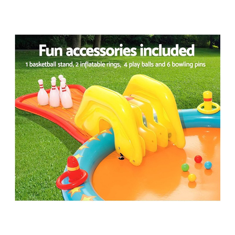 Bestway Play Center Gioco Gonfiabile Piccolo Campione Piscina per b...
