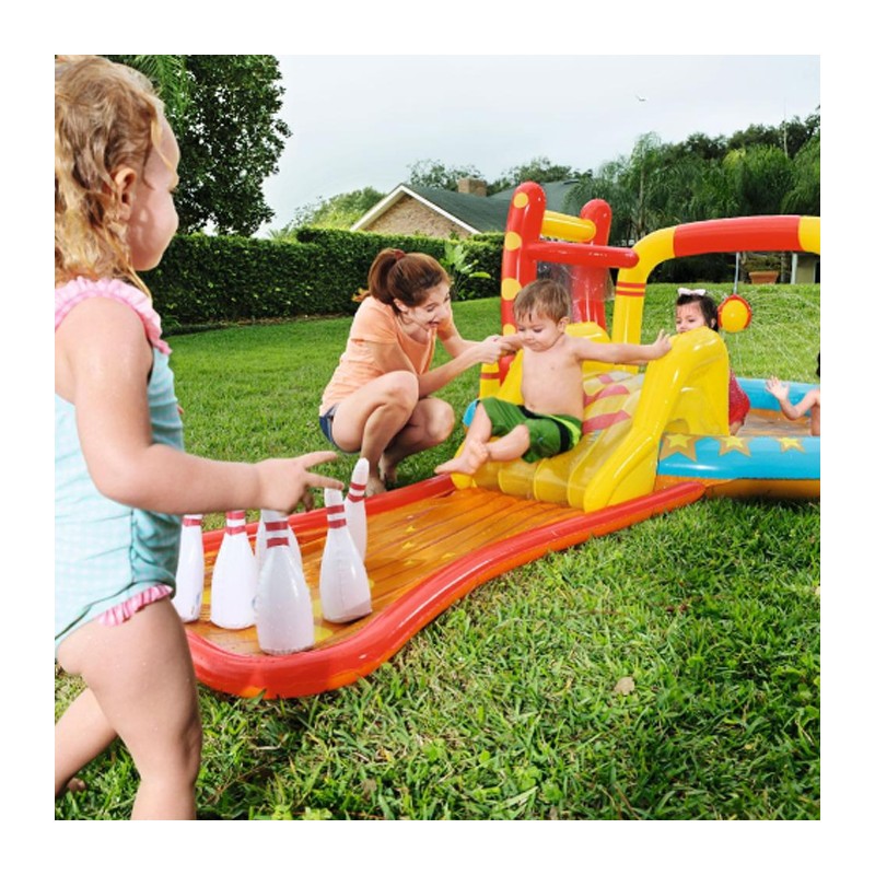 Bestway Play Center Gioco Gonfiabile Piccolo Campione Piscina per b...
