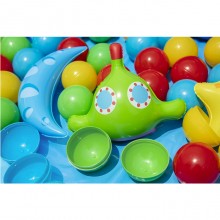 Bestway piscina gonfiabile per bambini con 50 palline set da gioco 102x25cm